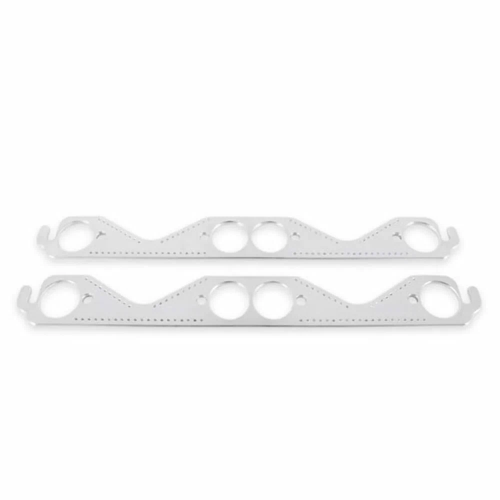 Mr. Gasket 7402G Chevy Small Block Aluminum Header Gasket Round Port